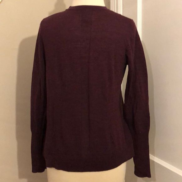 Barneys NY Marino wool button front cardigan - Picture 5 of 7